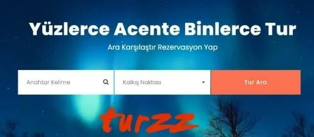 Tur Karşılaştırma Sitesi Turzz Hizmete Başladı