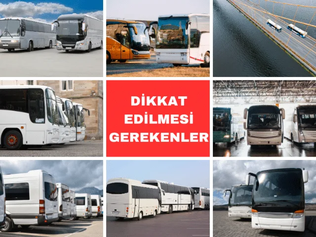 Otobüs Kiralama: Fiyatlar, Uzun Dönem Kiralama, Tur Otobüsleri ve Havaalanı Transferleri